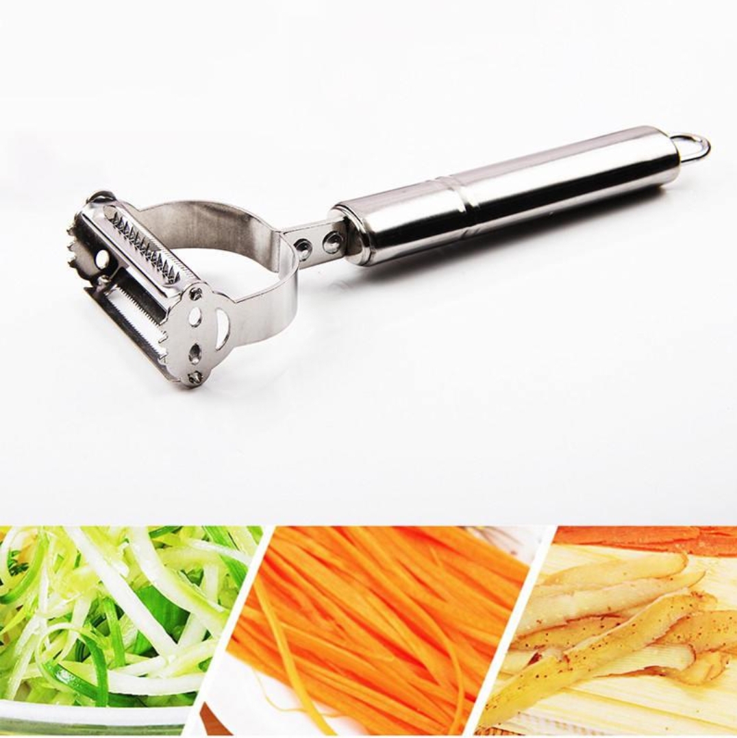 Stainless Steel 2in1 Multifunction Peeler In Pak