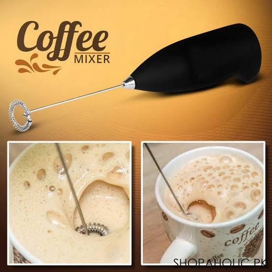 Coffee Beater, Egg Beater and Whisker Coffee Mixer