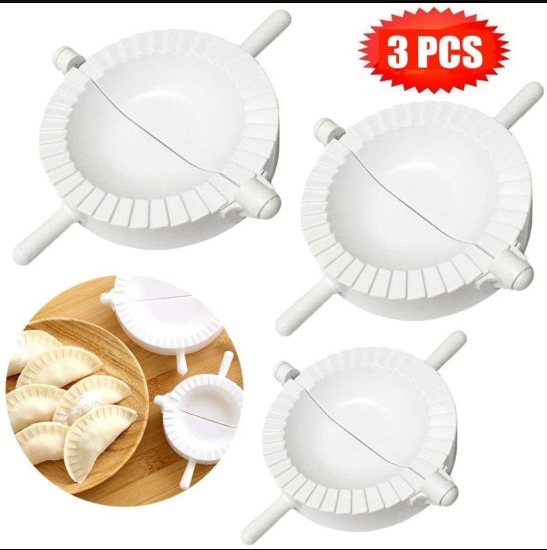 Dumpling Mold White 3 pieces