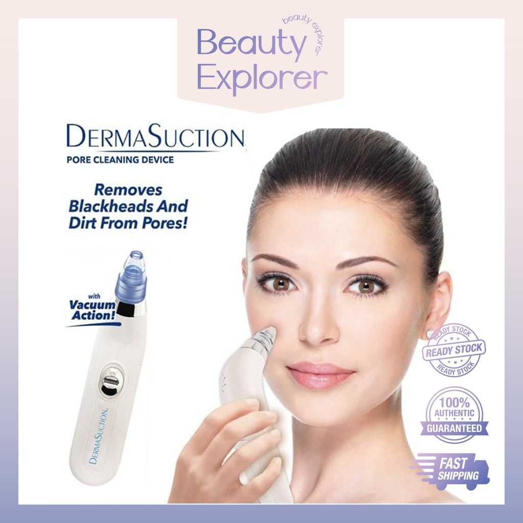 Blackhead Removal Machine-Derma Suction 3 In 1 Bla