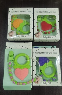 Baby teether with silicon Chen 