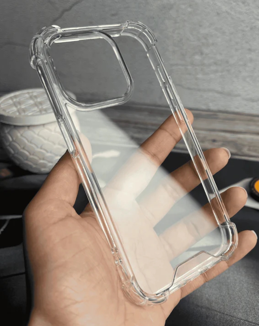 iPhone 15 Pro Anti Crash Shock Proof Transparent C